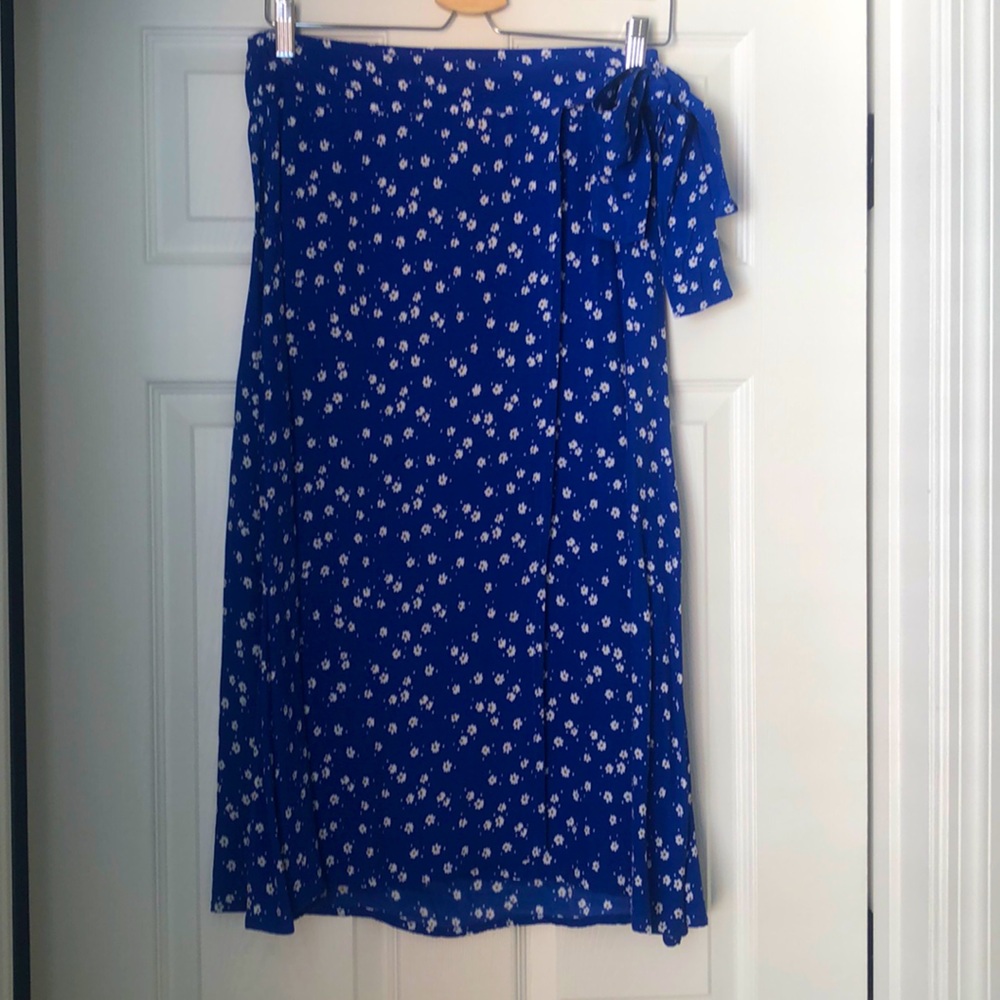 Anthropologie wrap skirt